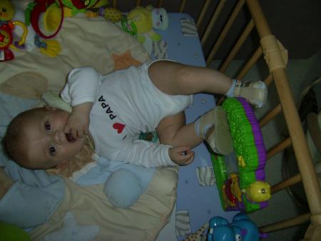 en attendant papa...