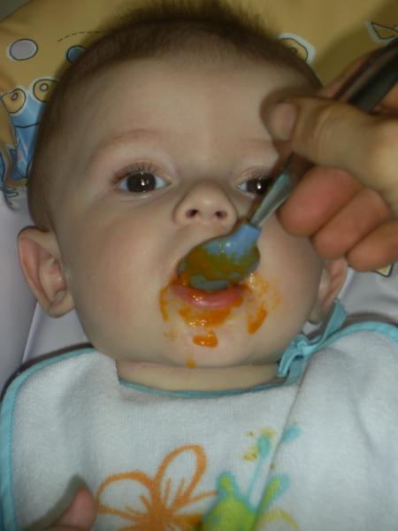 premier petit pot de l�gumes