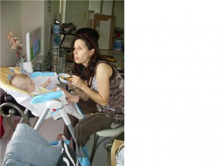 avec ma tatie d'amour