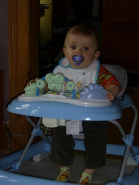 dans mon trotteur...